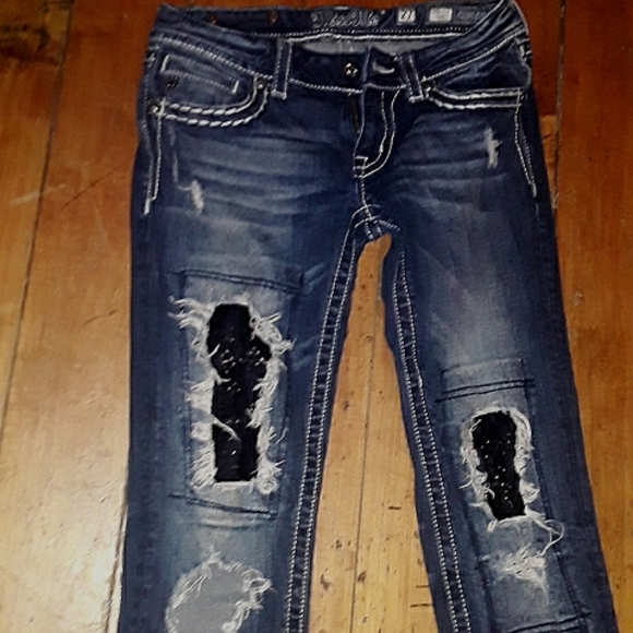 MISS ME Jean's NEVERWORN too small for me - Picture 3 of 13